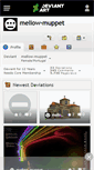 Mobile Screenshot of mellow-muppet.deviantart.com