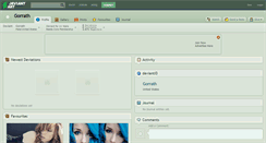 Desktop Screenshot of gorrath.deviantart.com