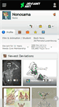 Mobile Screenshot of nonosama.deviantart.com