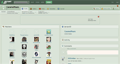 Desktop Screenshot of caramelpears.deviantart.com