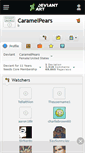 Mobile Screenshot of caramelpears.deviantart.com