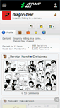 Mobile Screenshot of dragon-fear.deviantart.com