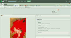 Desktop Screenshot of dissc.deviantart.com