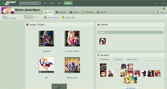 Desktop Screenshot of bonne-jenet-fans.deviantart.com