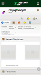 Mobile Screenshot of ninjaglompplz.deviantart.com