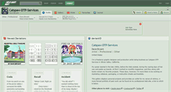 Desktop Screenshot of catspaw-dtp-services.deviantart.com