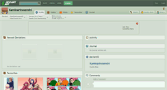 Desktop Screenshot of kaminarinosenshi.deviantart.com