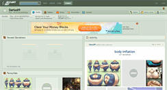 Desktop Screenshot of darius89.deviantart.com