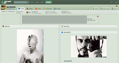 Desktop Screenshot of dumbelek.deviantart.com