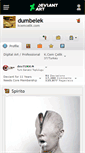 Mobile Screenshot of dumbelek.deviantart.com