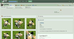 Desktop Screenshot of mellisea.deviantart.com