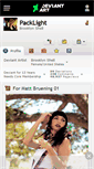 Mobile Screenshot of packlight.deviantart.com