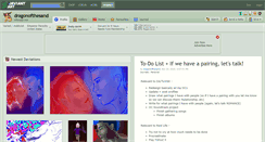 Desktop Screenshot of dragonofthesand.deviantart.com
