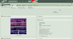 Desktop Screenshot of hebedesign.deviantart.com