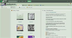 Desktop Screenshot of handrendered.deviantart.com