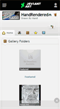 Mobile Screenshot of handrendered.deviantart.com