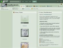 Tablet Screenshot of handrendered.deviantart.com