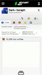 Mobile Screenshot of dark--seraph.deviantart.com