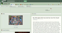 Desktop Screenshot of camille31376.deviantart.com