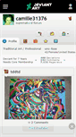 Mobile Screenshot of camille31376.deviantart.com