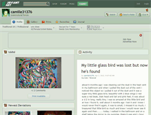 Tablet Screenshot of camille31376.deviantart.com