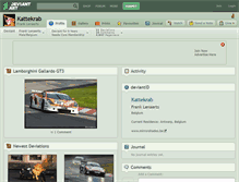 Tablet Screenshot of kattekrab.deviantart.com