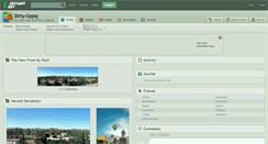Desktop Screenshot of dirty-gypsy.deviantart.com