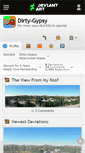 Mobile Screenshot of dirty-gypsy.deviantart.com