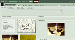 Desktop Screenshot of love-in-the-blue-sky.deviantart.com