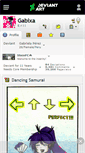 Mobile Screenshot of gabixa.deviantart.com