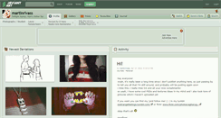 Desktop Screenshot of martinrivass.deviantart.com
