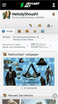 Mobile Screenshot of melodyshoushi.deviantart.com