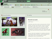 Tablet Screenshot of hypsas.deviantart.com