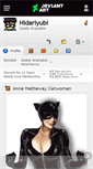Mobile Screenshot of hidariyubi.deviantart.com