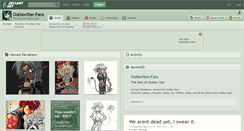 Desktop Screenshot of outlawstar-fans.deviantart.com