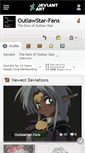 Mobile Screenshot of outlawstar-fans.deviantart.com