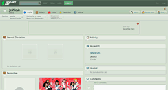 Desktop Screenshot of jeshicuh.deviantart.com