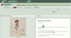 Desktop Screenshot of chibi-addict.deviantart.com