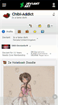 Mobile Screenshot of chibi-addict.deviantart.com