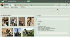 Desktop Screenshot of norriska.deviantart.com