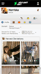 Mobile Screenshot of norriska.deviantart.com