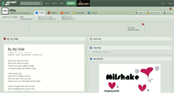 Desktop Screenshot of milsy.deviantart.com