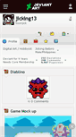 Mobile Screenshot of jicking13.deviantart.com