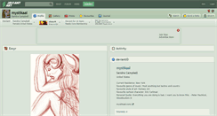 Desktop Screenshot of mystikaal.deviantart.com