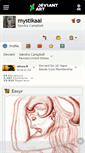 Mobile Screenshot of mystikaal.deviantart.com