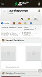 Mobile Screenshot of laurahapponen.deviantart.com