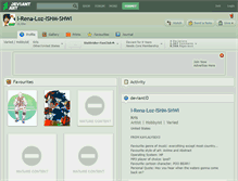 Tablet Screenshot of l-rena-loz-lshm-shwl.deviantart.com