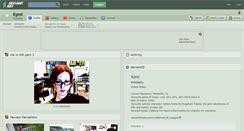 Desktop Screenshot of kymi.deviantart.com
