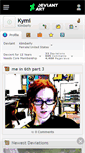 Mobile Screenshot of kymi.deviantart.com