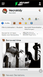 Mobile Screenshot of necrokidy.deviantart.com